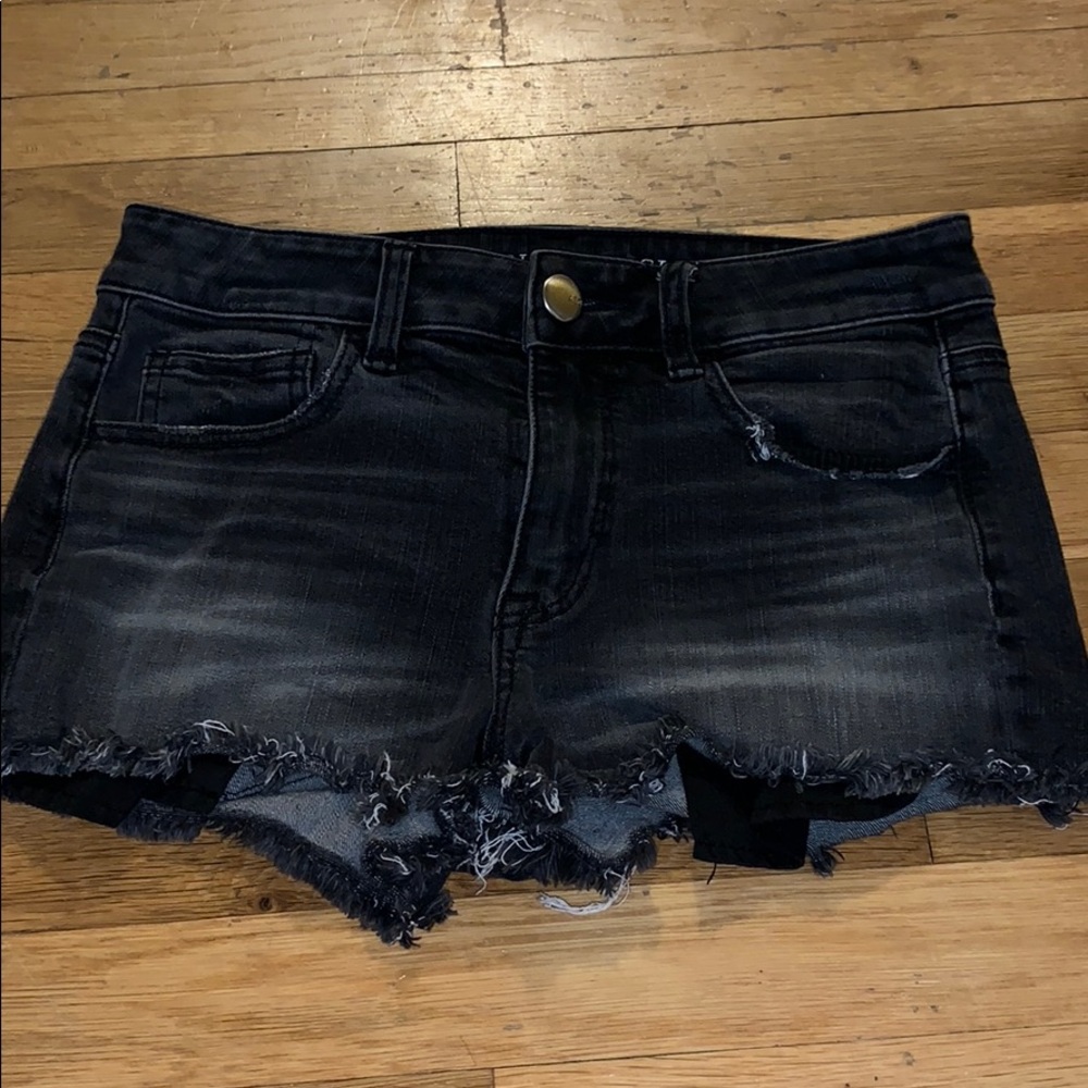 American Eagle High Rise Shortie shorts